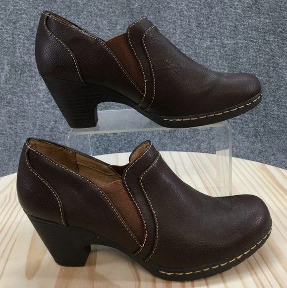 croft & barrow Shoes - Croft & Barrow Brown Ortholite Ankle Boots Sz 8